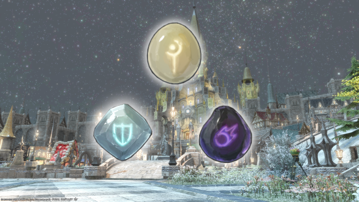 Some Soul Crystals in Final Fantasy XIV