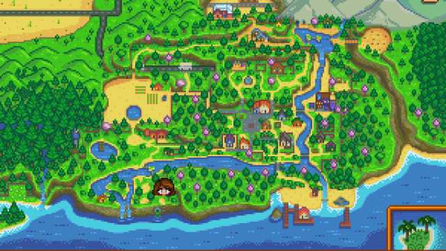 Stardew Valley mastery room map location
