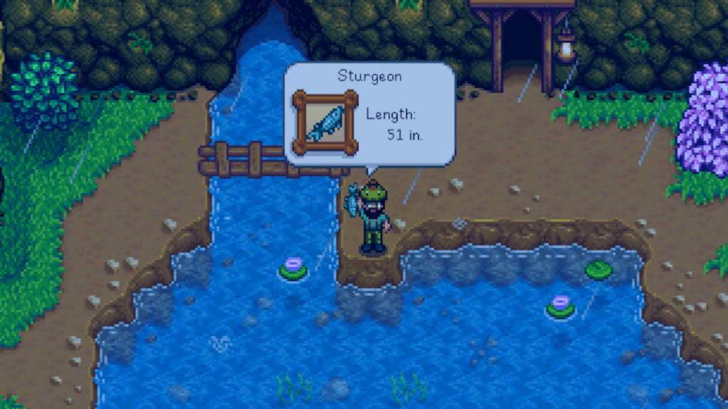 How to catch sturgeon in Stardew Valley
