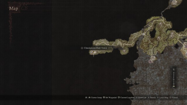Checkpoint Rest Town in Dragon's Dogma 2