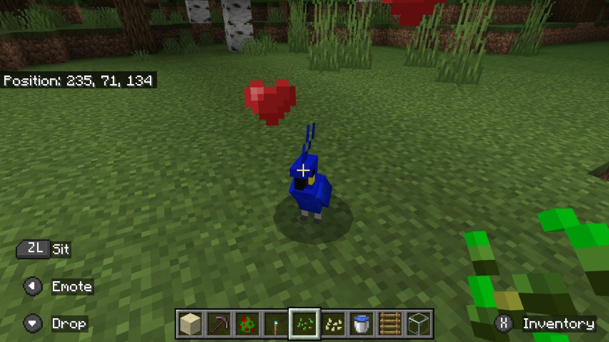 How to tame a parrot in Minecraft