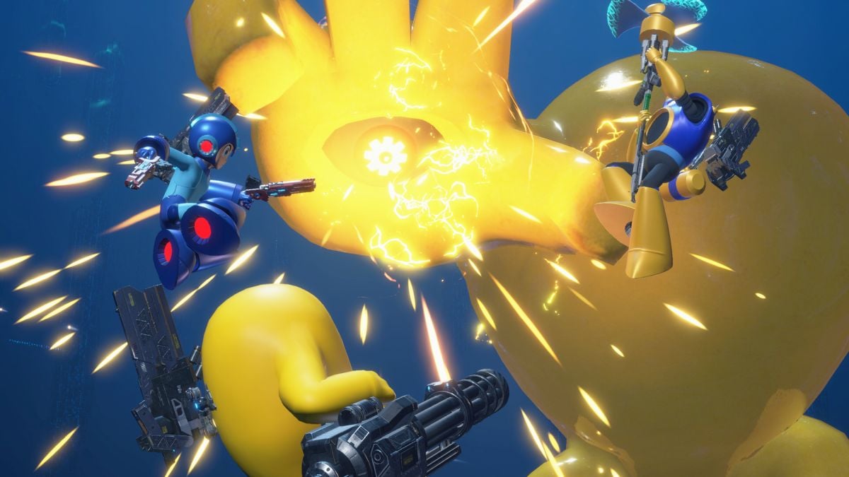 Exoprimal director talks transporting a classic Mega Man boss into the dino-blasting PvE game