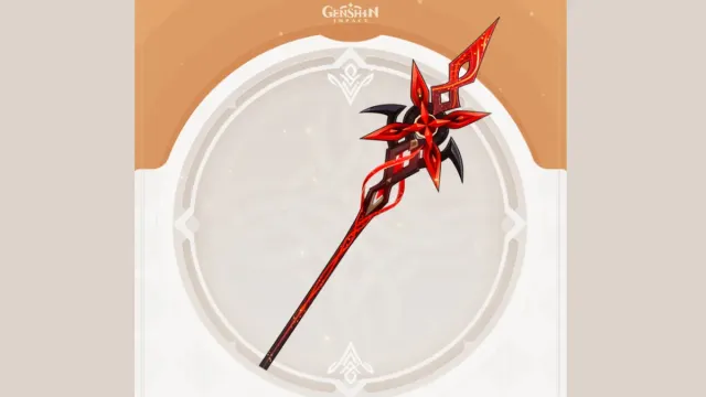 Crimson Moons Schein-Stangenwaffe in Genshin Impact