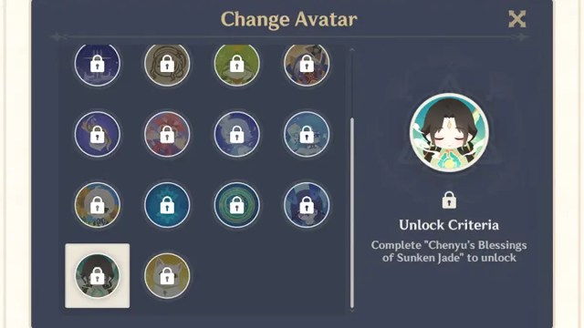 New avatar options in Genshin Impact Version 4.6