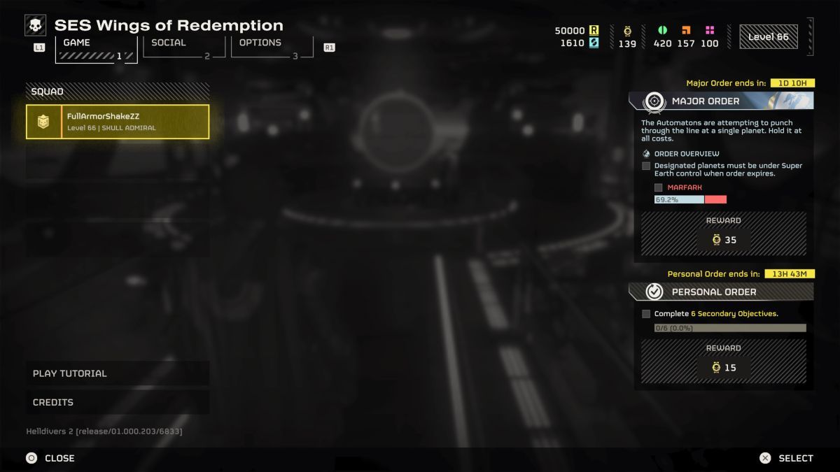 Didn't get your Medals from the last Major Order in Helldivers 2? Here ...
