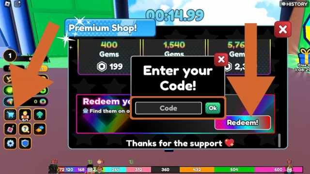 How to redeem codes in Anime Racing 2