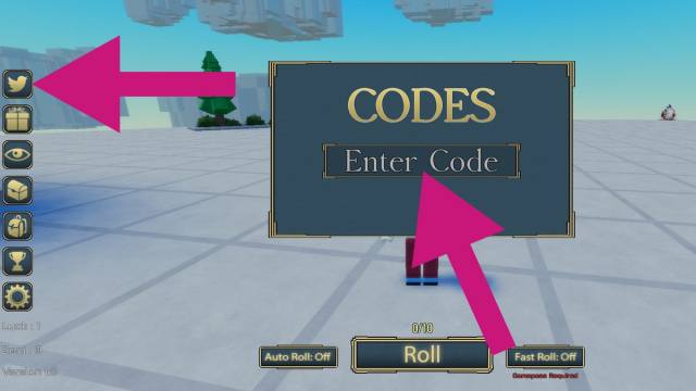 How to redeem codes in Anime Slots