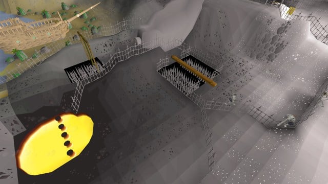 The Wilderness Agility course in Old School RuneScape