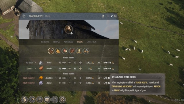 Manor Lords Trading Window