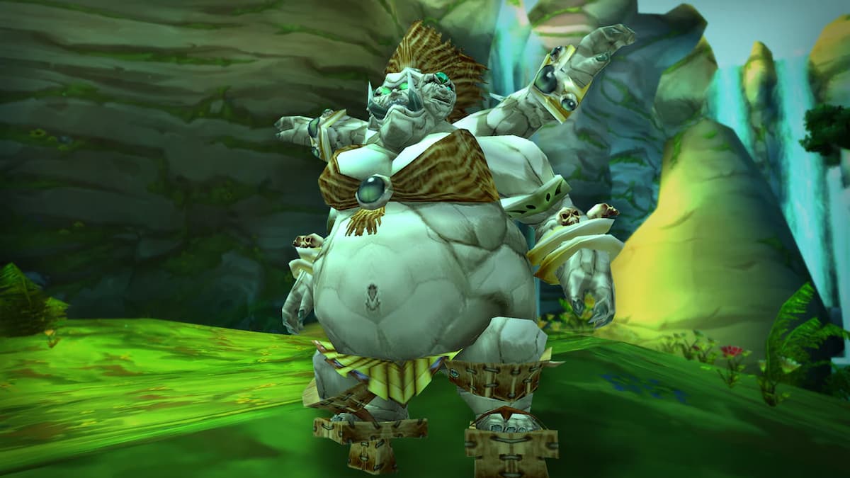 Princess Theradras, the Final Boss of the Maraudon Dungeon in World of Warcraft