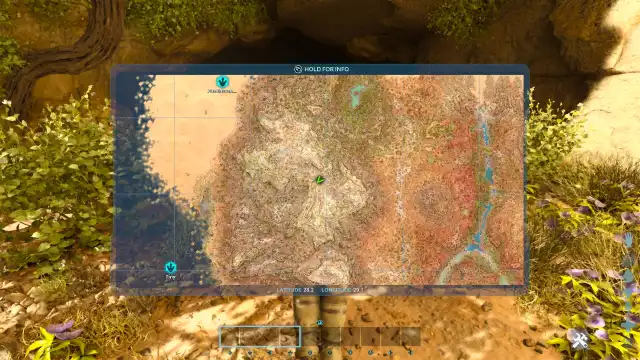 map to artifact of the crag cave in Ark Ascended: Scorched Earth