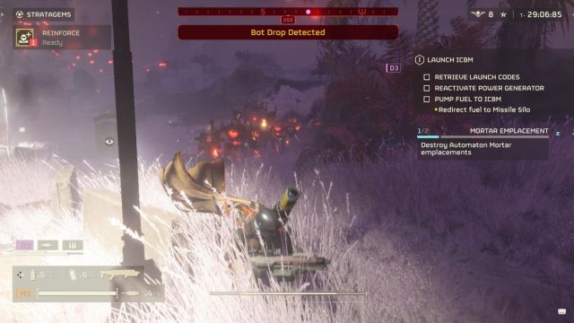 automaton chase in helldivers 2