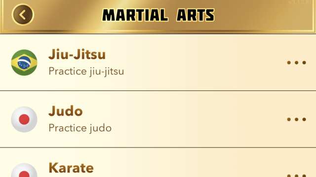 BitLife Jiu-Jitsu-Kampfkunst