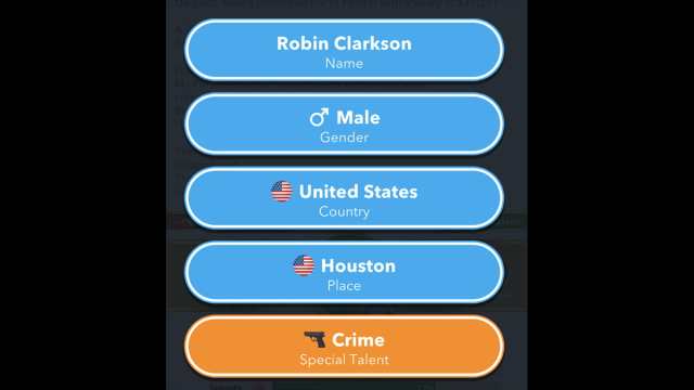 BitLife Texas starting place