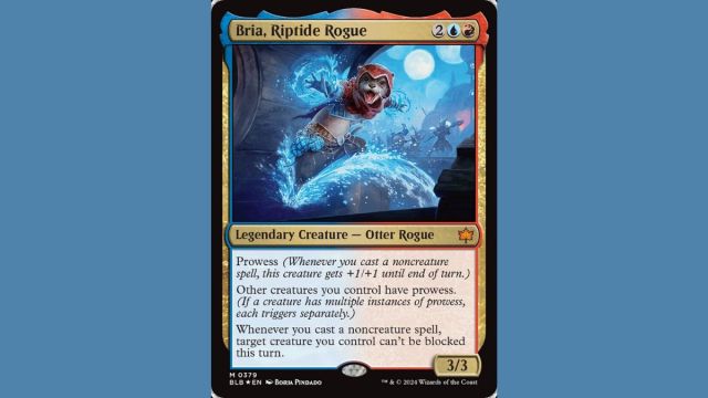 bria riptide rogue magic the gathering bloomburrow card