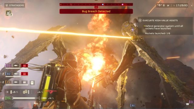 burning terminids in helldivers 2