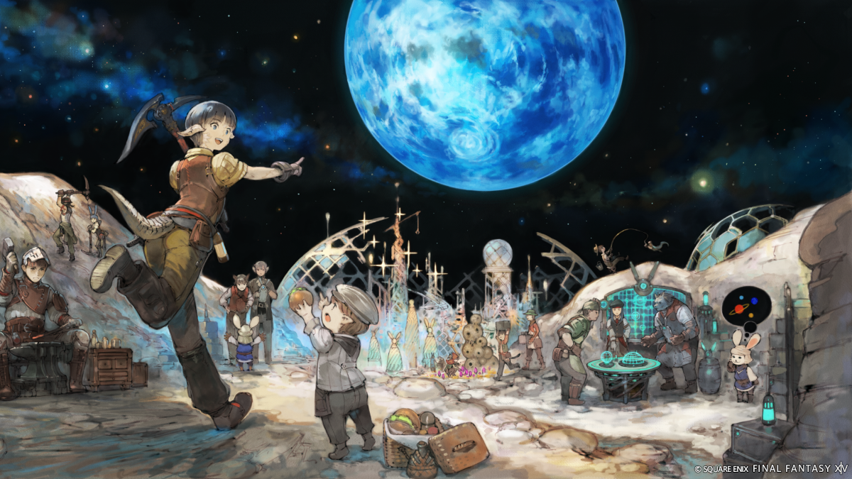 Cosmic Exploration art from Final Fantasy XIV