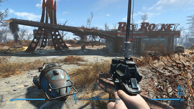 fallout 4 red rocket truck stop