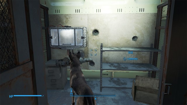 fallout 4 dogmeat fetching the cryolator