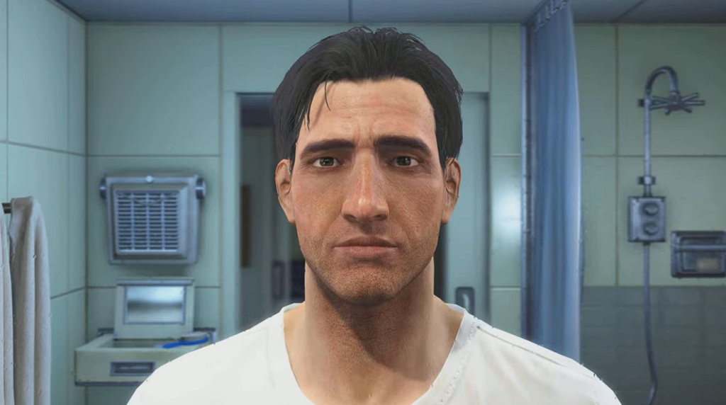Base male face in Fallout 4 character creator