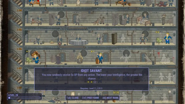Fallout 4 Idiot Savant Perk
