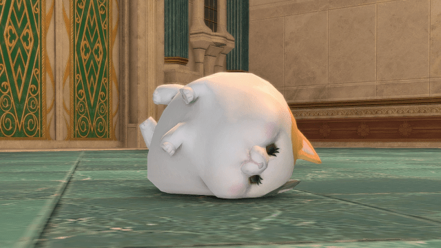 Fat Cat minion in Final Fantasy XIV