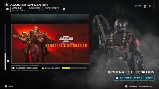 helldivers 2 everything in democratic detonation warbond where to find 