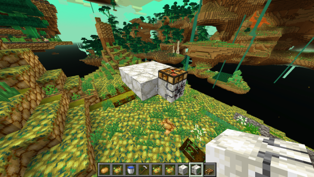 Umzugsschiff in Minecraft bauen