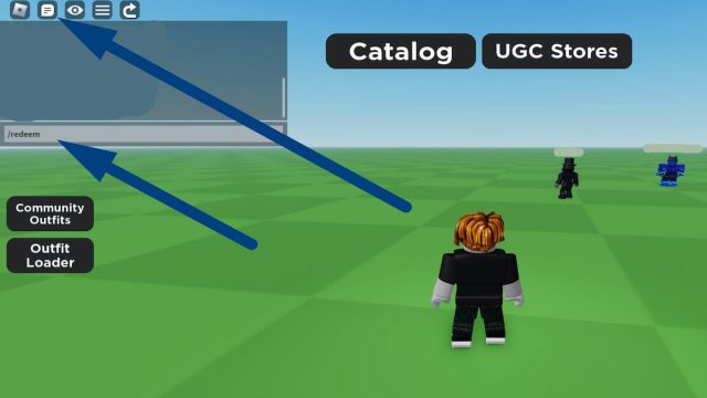 How to redeem codes in Catalog Avatar Creator