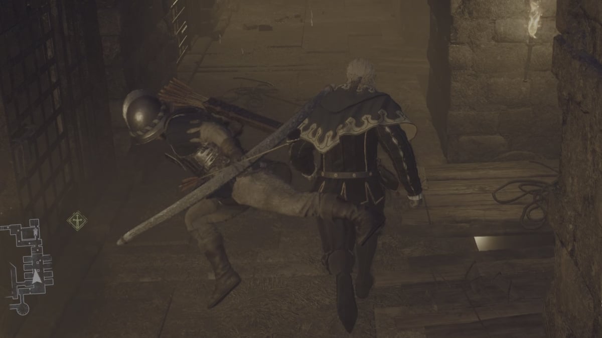 how to remove guard and npc hostility dragon's dogma 2 guard doing a spin kick just look at him go