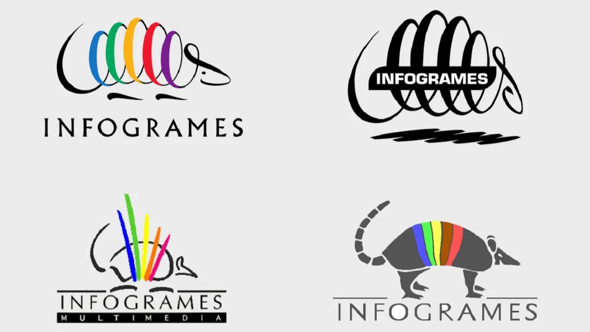 Infogrames logo evolution