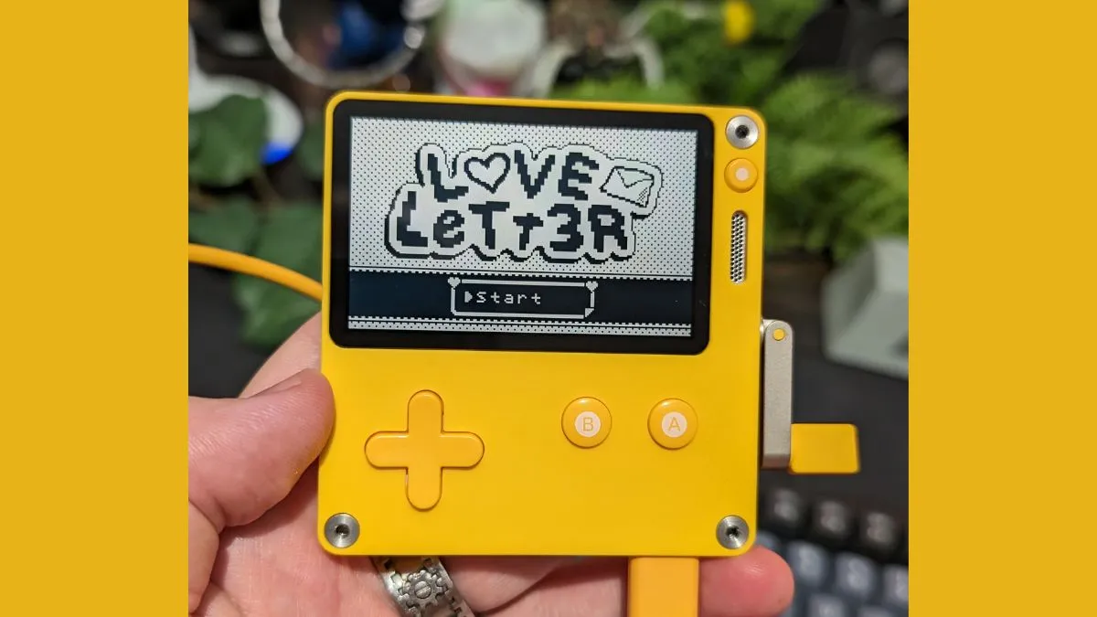 Game designer created a Playdate game to pop the question to the love of his life