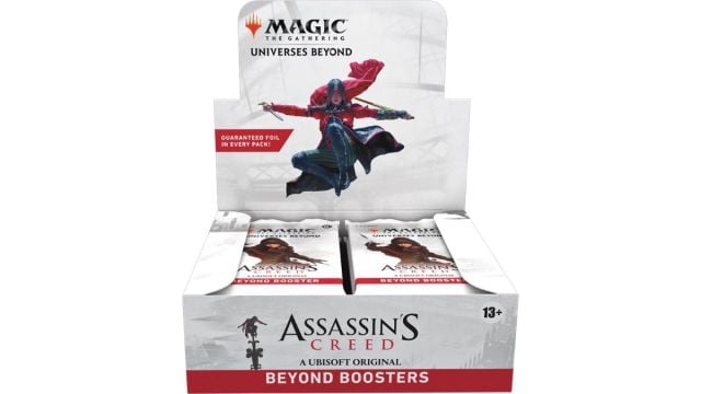 Magie, die sich sammelnden Universen jenseits von Assassins Creed Beyond Boster Box