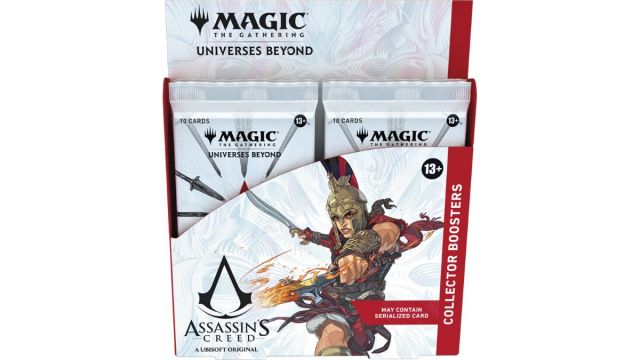 magic the gethering universes beyond assassins creed collector booster box
