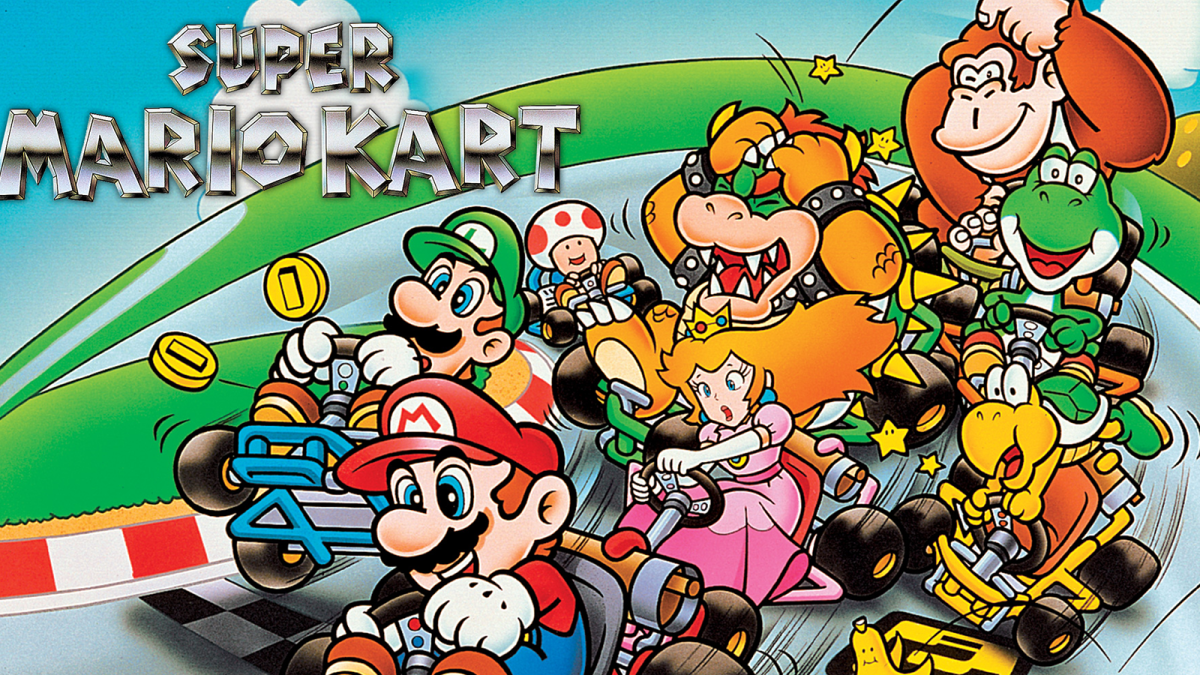 Super Mario Kart for the SNES