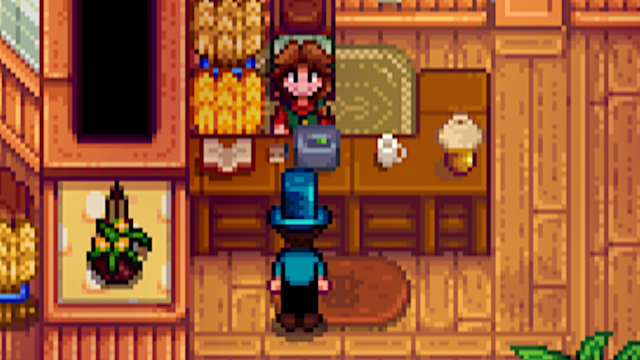 Marnie at her Ranch in Stardew Valley