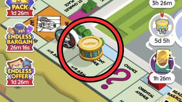 Event-Token der Monopoly GO Parade Partners