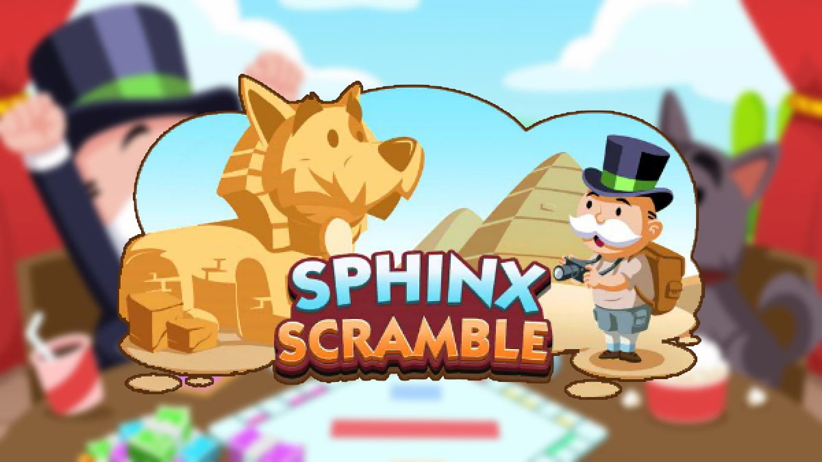 Monopoly GO Sphinx Scramble event