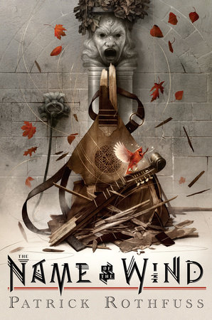 The cover for the book The Name of the Wind.
