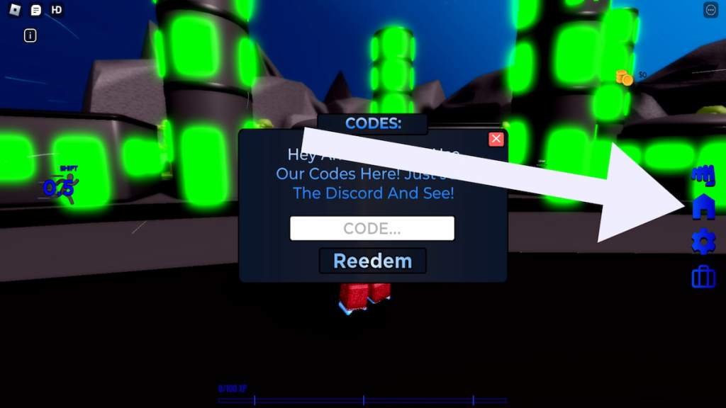How to redeem codes in New Ensemble.