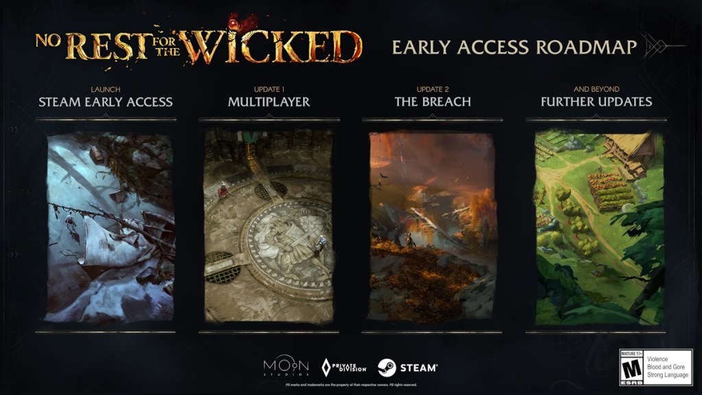Does No Rest for the Wicked have multiplayer modes, co-op?