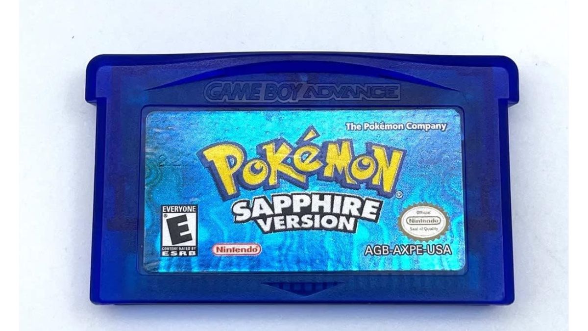 pokemon sapphire cartridge best pokemon gift