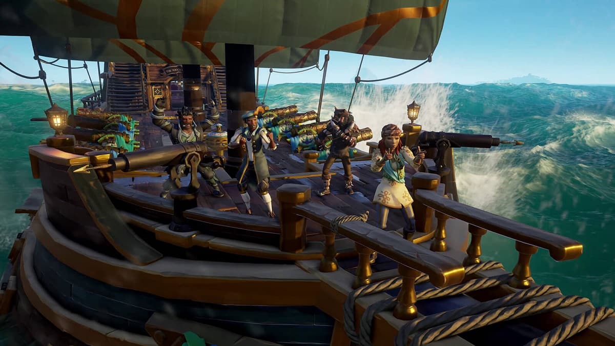 Sea of Thieves pirate crew
