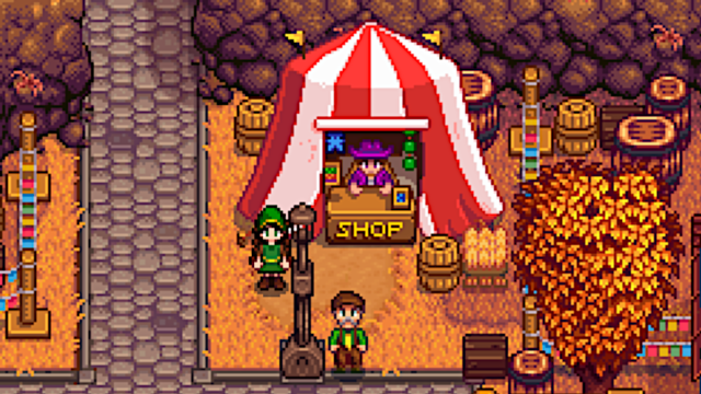 The shop at the Stardew Valley Fair