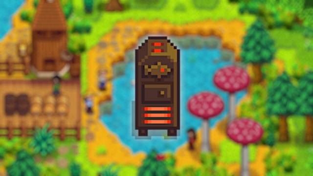 A Fish Smoker (on) in Stardew Valley