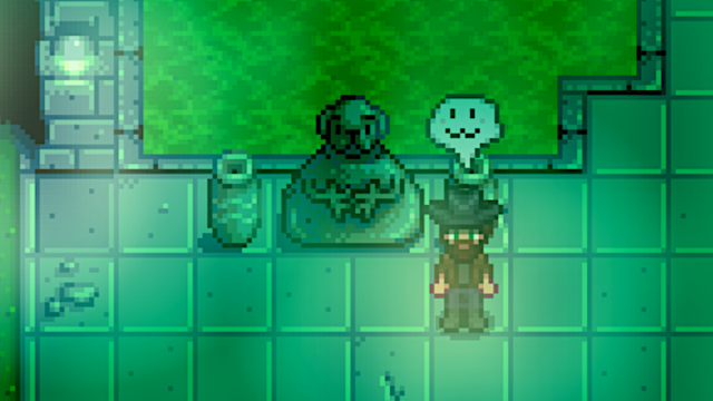 The Statue of Uncertainty in Stardew Valley