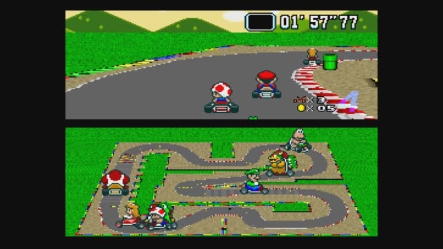 Super Mario Kart für das SNES