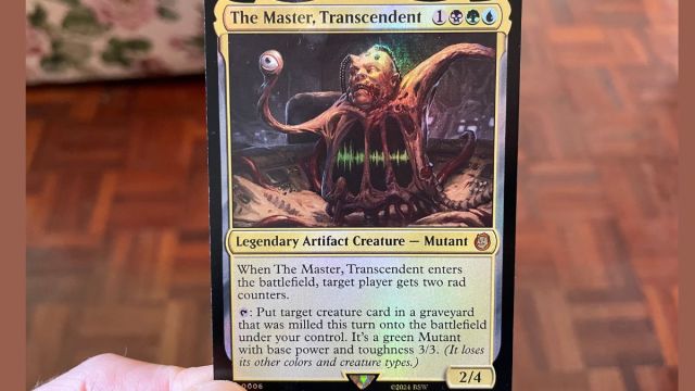 the master transcendent magic the gathering universes beyond fallout