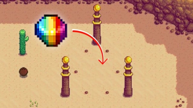 Where to take your Prismatic Shard in Stardew Valley to get the Galaxy Sword