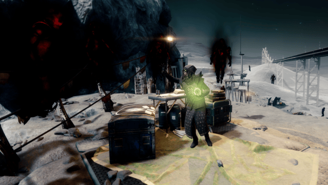 Destiny 2: Whispers of the Taken starting area with Eris Morn